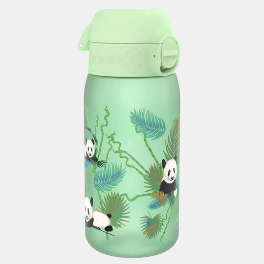 Ion8 Kids Water Bottle Plastic with Screw Cap Non Spill Green 350ml