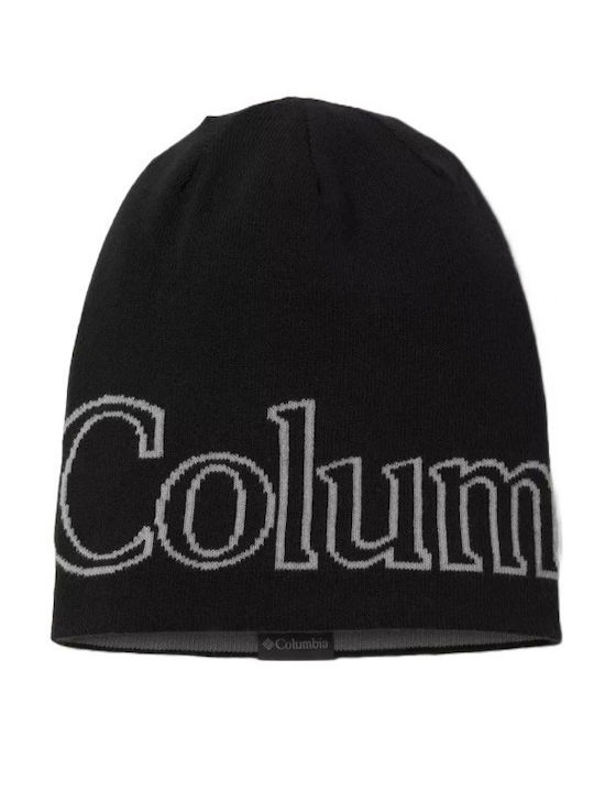 Beanie Unisex Σκούφος Πλεκτός σε Μαύρο χρώμα