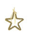 Iliadis Christmas Star Ornament Gold