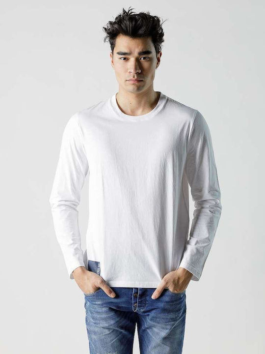 Devergo Men's Long Sleeve Blouse White