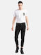 Hose Chino Elastisch Schwarz