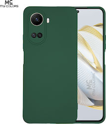 Sonique Umschlag Rückseite Silikon Grün (Huawei Nova)
