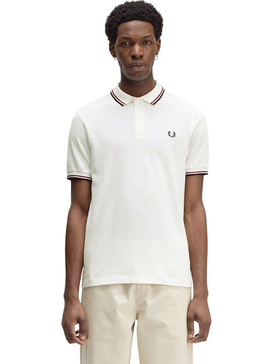 Fred Perry Polo T-Shirt White