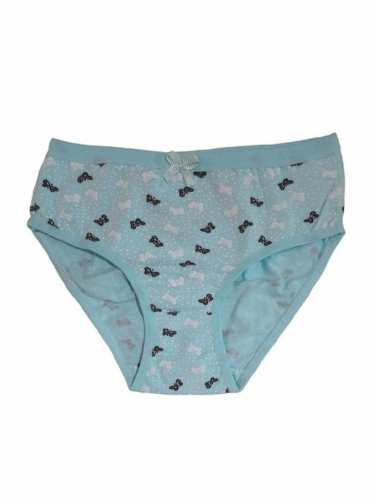 Afoi Giannakopouloi Kids' Brief Light Blue