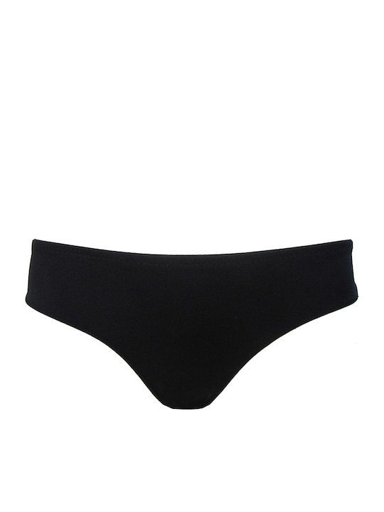 Jadea Damen Slip mit Spitze Schwarz