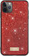 Sulada Dazzling Glitter Back Cover Σιλικόνης Κόκκινο (iPhone 13 mini)