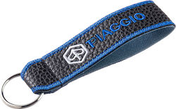 Piaggio Fabric Black Keychain