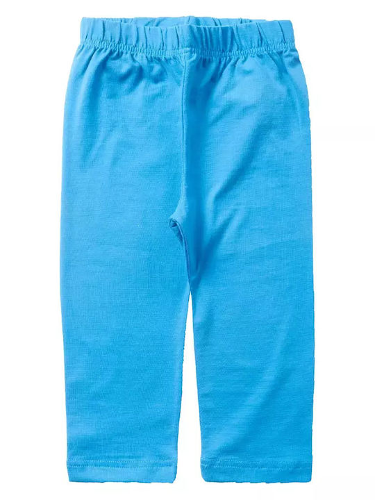 Emery Kinder Leggings Capri Hellblau