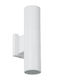 GloboStar Wally Wall-Mounted Outdoor Spot GU10 IP65 Double Beam 6.4x11x25cm