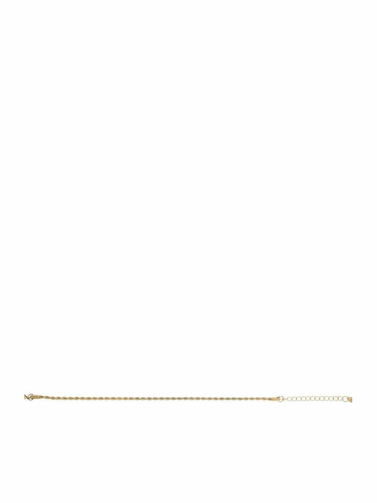 Ro-Ro Accessories Златна Верига За Глезен От Неръждаема Стомана