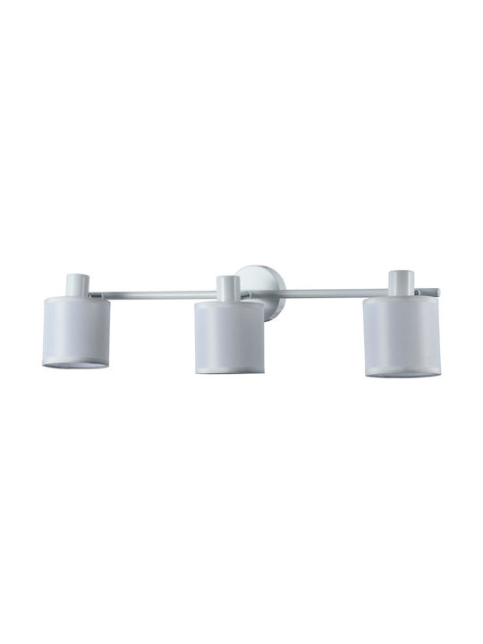ARlight WLC 5216-3 WH Τριπλό Σποτ με Ντουί E14 σε Λευκό Χρώμα