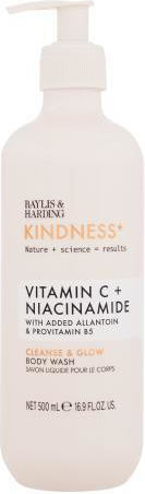 Baylis & Harding Kidness+ Vitamin C & Niasinamid Cremiges Schaumbad mit Niasinamid für Aufhellung 500ml