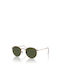 Ray Ban Women's Sunglasses with Rose Gold Metal Frame and Green Lens RB3447 9202/31