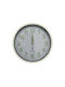 Wall Clock Plastic White Ø30cm