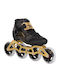 Powerslide 3Χ Inline Αυξομειούμενα Rollers Χρυσά Παιδικά