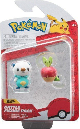 Jazwares Oshawott and Applin Pokemon (Διάφορα Σχέδια)