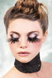 Baci Lingerie Black False Eyelashes with Glue