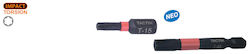Tactix Set 3 Biți Șurubelniță Torx