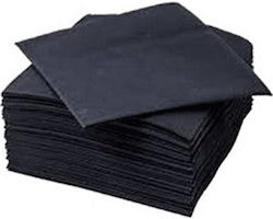 Finezza Șervețel Airlaid 1F Neagră 40x40cm. 600buc