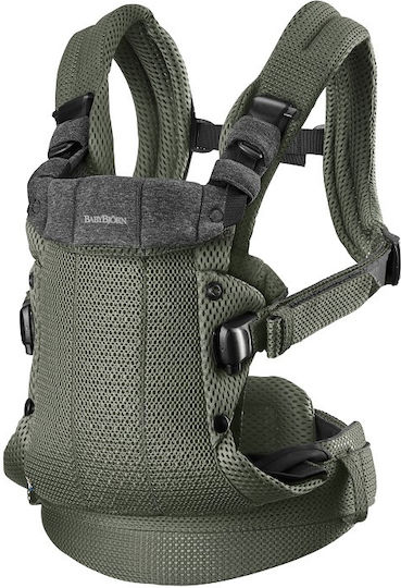 BabyBjorn Classic Carrier Harmony 3D Mesh Dark Green with Maximum Weight 15kg