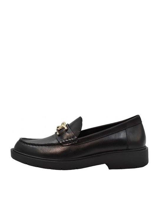Spherica Γυναικεία Loafers σε Μαύρο Χρώμα