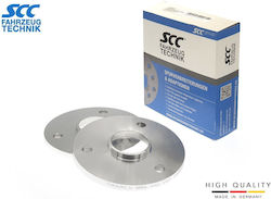 SCC Αποστάτες Τροχών Αυτοκινήτου 10mm (3x112) για Mazda 2 2τμχ