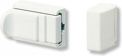 Burg Wachter Lock for Sliding Aluminum Doors White