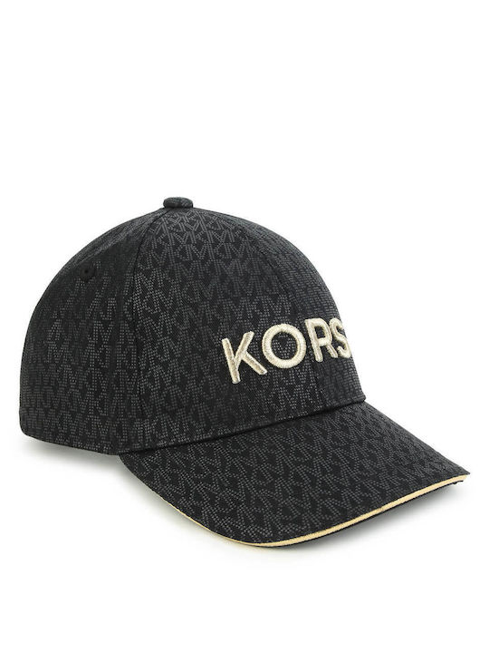 Michael Kors Kids' Hat Jockey Fabric Black