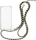 Sonique Rainbow Back Cover Silicone with Strap ...