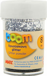 Boom Χρυσόσκονη Glitter Μαύρη 8gr