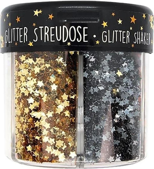 Groovy Χρυσόσκονη Glitter Χρυσή σε Αλατιέρα