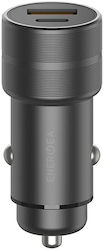 Energea Φορτιστής Αυτοκινήτου με Θύρες 1xUSB-A 1xType-C Energea Φορτιστής Αυτοκινήτου με Θύρες 1xUSB-A 1xType-C