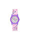 Q&Q Analog Kids Watch 31mm Pink with Rubber Strap