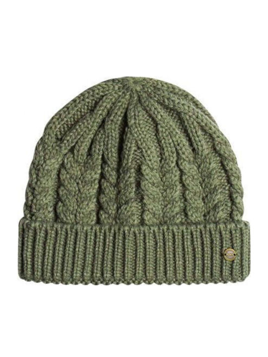 Beanie Unisex Σκούφος Πλεκτός σε Πράσινο χρώμα