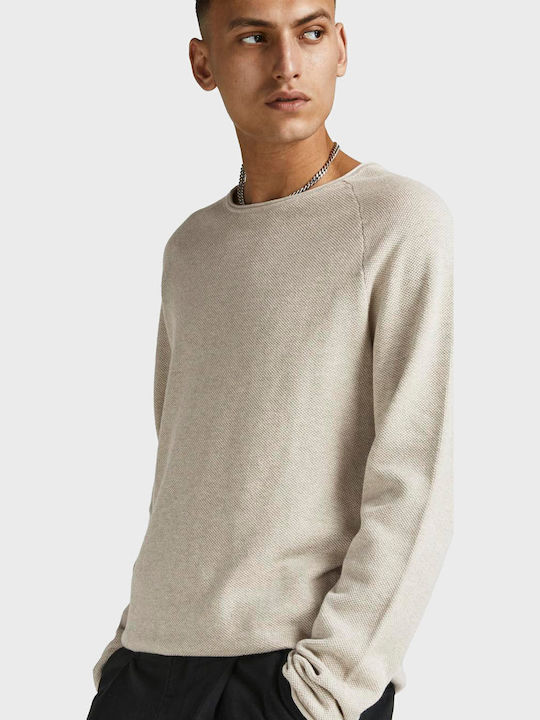 Jack & Jones Long Sleeve Sweater Cloud Dancer
