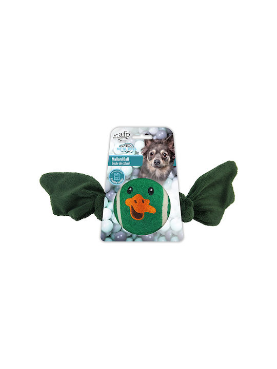 All For Paws Meta Fabric Ball Toy Dog with Sound Medium 20εκ. Green 1pcs