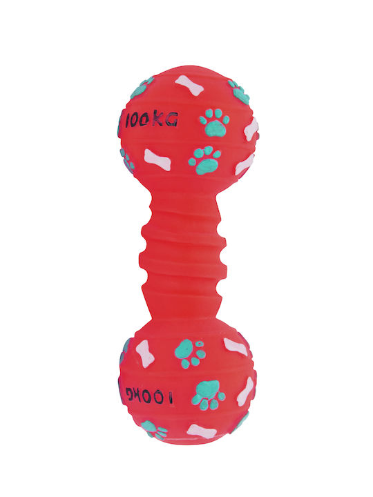 Nunbell Pet Knochenspielzeug Hund 5.5εκ. Rot 1Stück