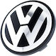 Cape centrale roată VW cu Diametru Intern 79mm Negru 1buc