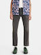 501 Men's Cropped Jeans Pants with Regular Fit Black