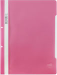 Uni Pap Clipboard with Spring for Paper A4 Pink 1pcs