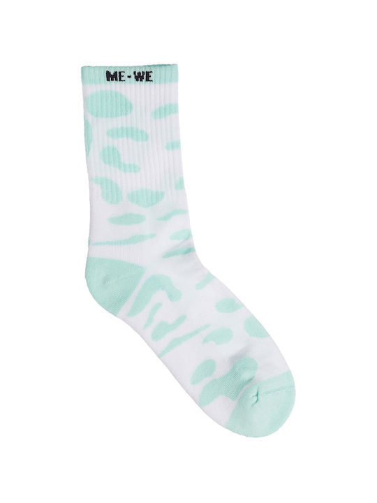 ME-WE Athletic Socks Turquoise