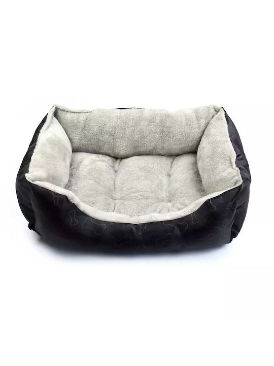 Animal Crib Sofa Dog Black 80x70cm Animal Crib Sofa Dog Black 80x70cm