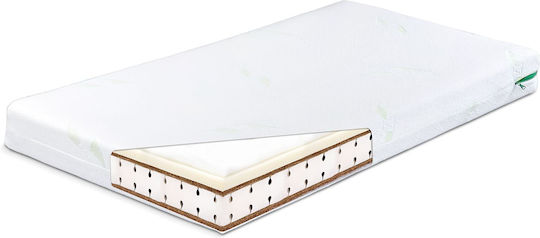 Sensillo Orthopädische Kinderbettmatratze mit Memory-Schaum & Kokosfaser 60x120+12cm Sensillo Orthopädische Kinderbettmatratze mit Memory-Schaum & Kokosfaser 60x120+12cm