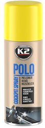 K2 Σπρέι Γυαλίσματος για Εσωτερικά Πλαστικά - Ταμπλό με Άρωμα Κεράσι / Φράουλα / Λεμόνι / Βανίλια / Μήλο / Ροδάκινο Polo 400ml