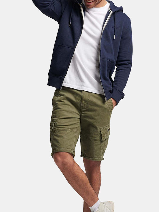 Superdry Cardigan With Hood Navy Blue