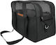 Woofmoda Sac Voyage Waterproof Dog/Cat Carrying Black Shoulder Bag L43xW30xH18cm