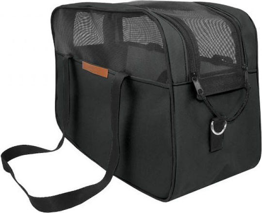 Woofmoda Sac Voyage Waterproof Dog/Cat Carrying Black Shoulder Bag L43xW30xH18cm