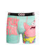 X Spongebob Patrick Star Men's Boxer Turquoise with Patterns