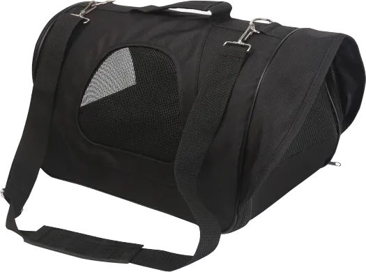 Nobleza Dog/Cat Carrying Black Shoulder Bag L34xW22xH21cm