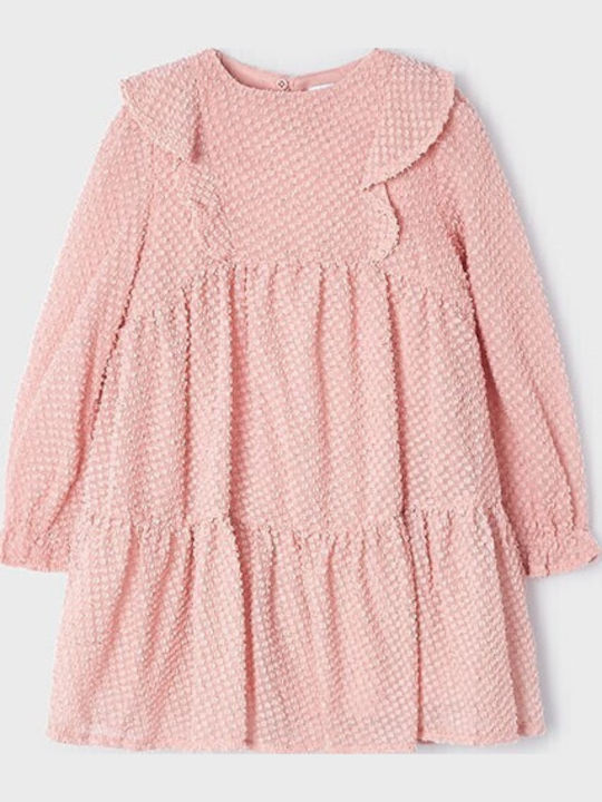 Kinderkleid Langärmelig Rosa